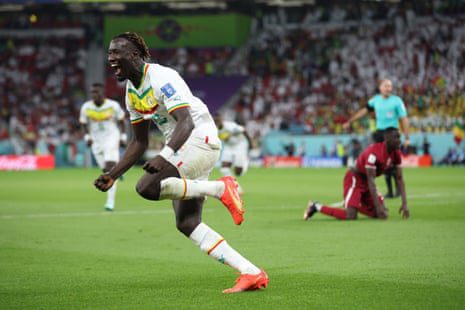 Famara Didio scored the second goal for Senegal.